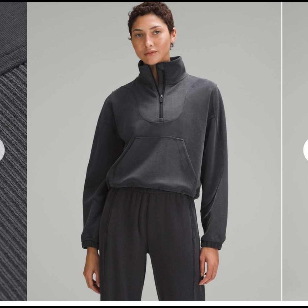 Lululemon Softstreme Ribbed Half Zip